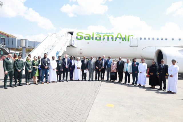 SalamAir Completes Inaugural Muscat-Nairobi Flight