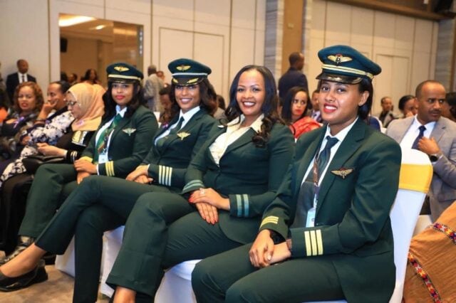 Ethiopian Airlines all-female crew