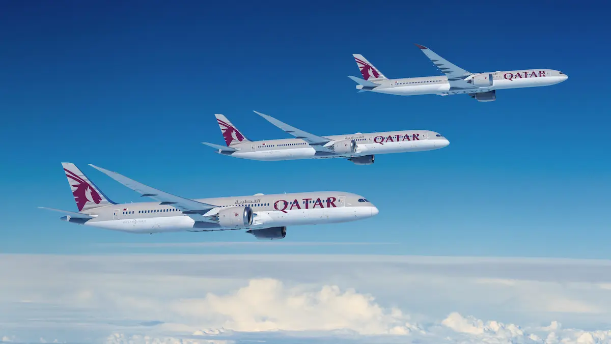 Qatar Airways Places Landmark Order for up to 210 Boeing Widebody Jets