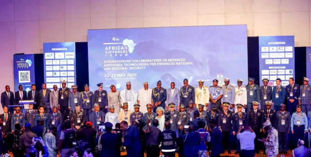 Photoshoot of 4th African Air Forces Forum high level delegates