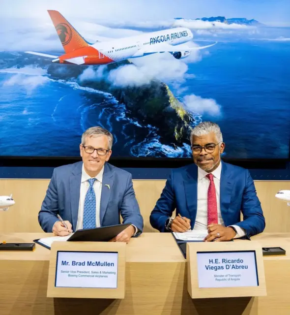 Boeing and Angola's Ministry of Transport Sign Strategic Cooperation Memorandum