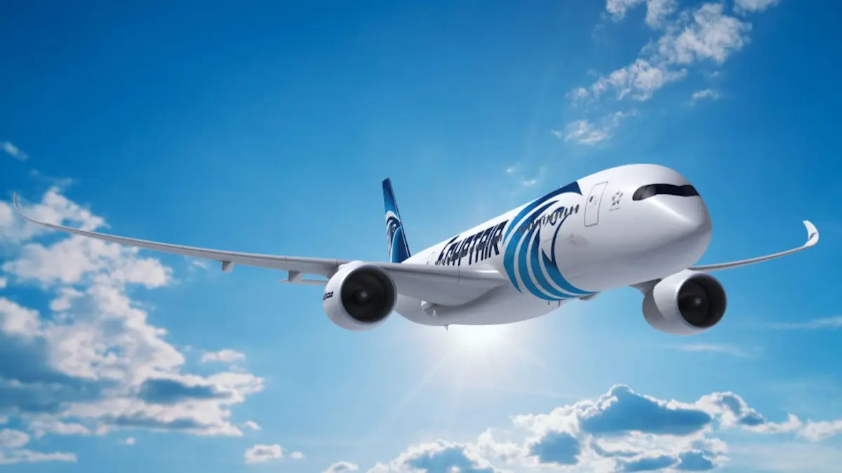 Egyptair Airbus A350 rendering